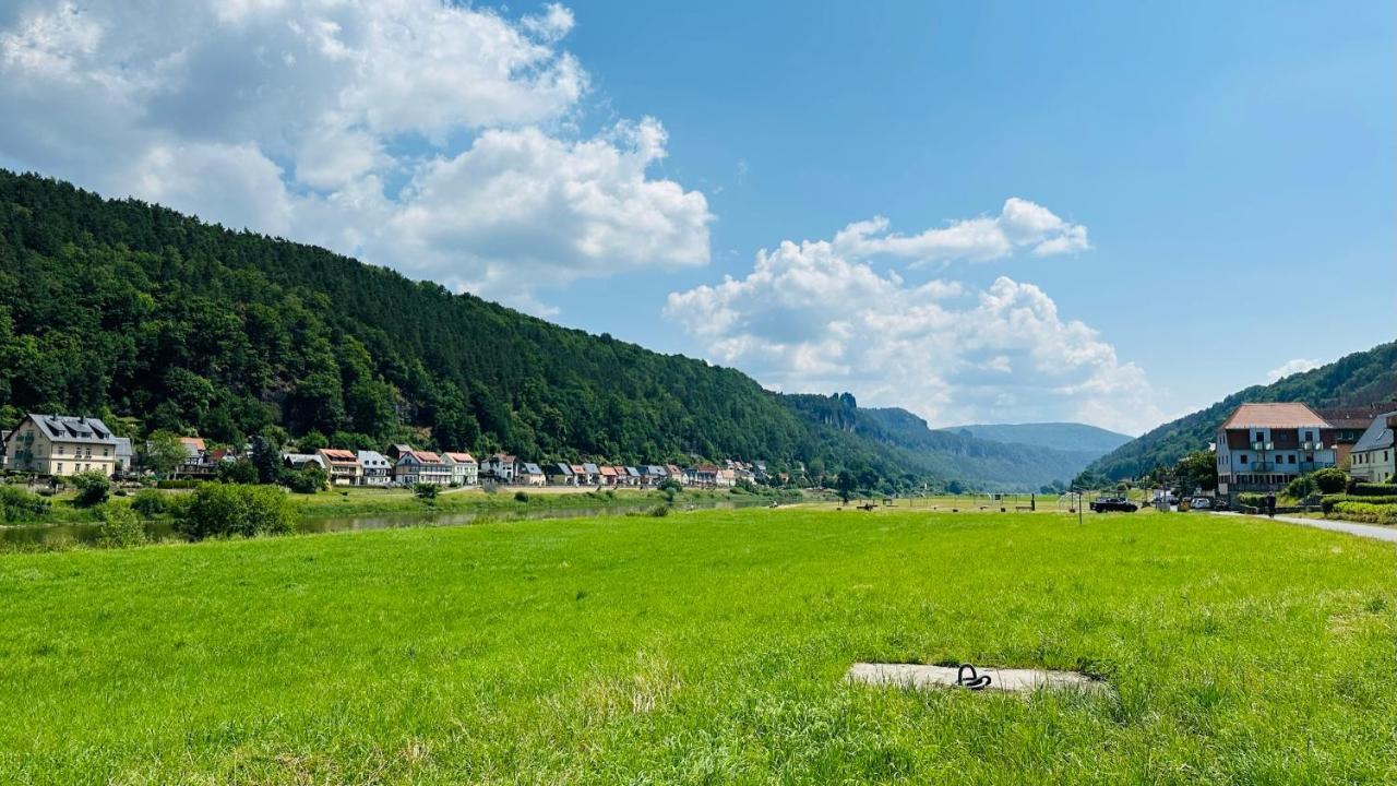 Hotel Erbgericht Bad Schandau Exterior foto